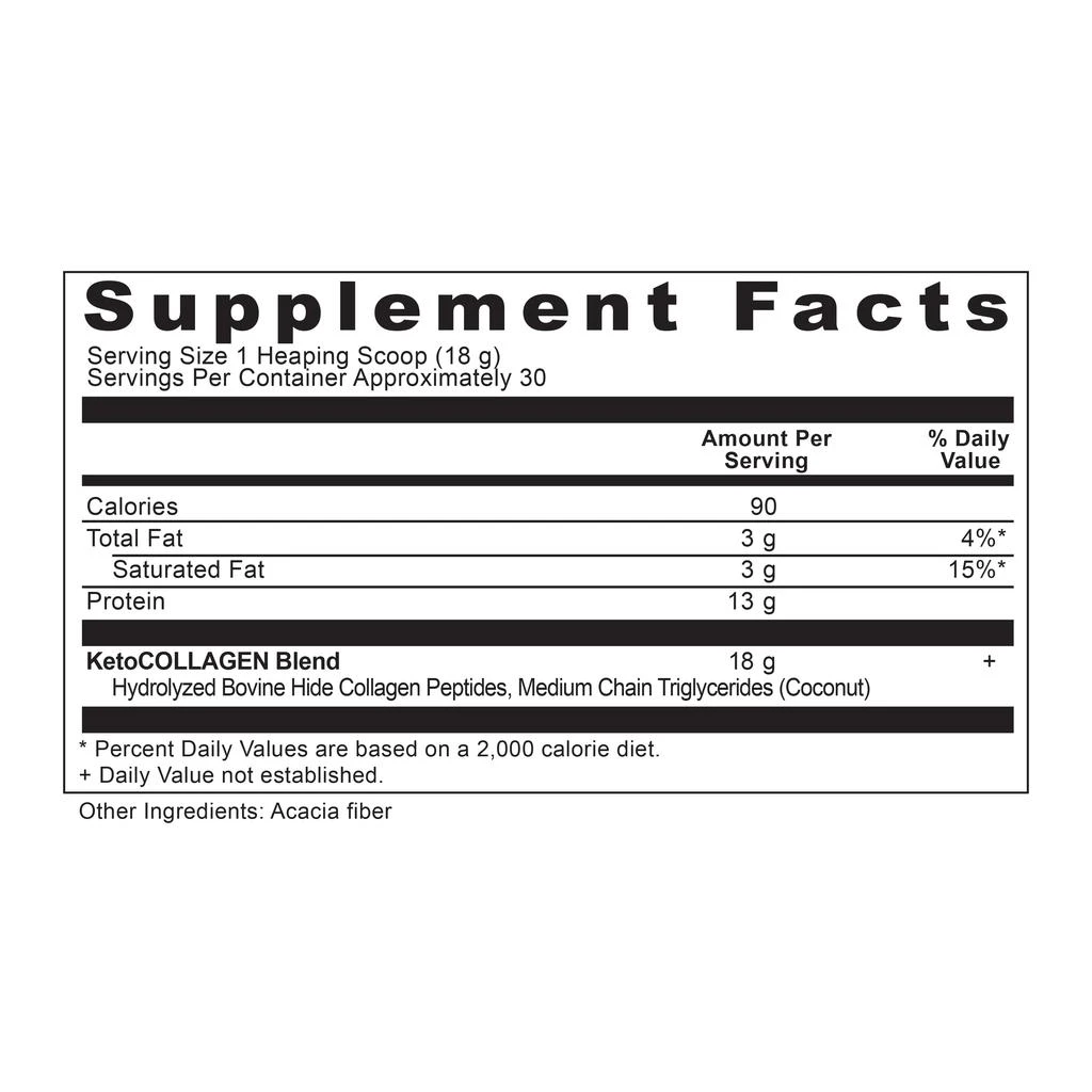 商品Ancient Nutrition|Keto Collagen Protein Powder Pure (30 Servings) 20.00% Off Auto renew,价格¥333,第2张图片详细描述