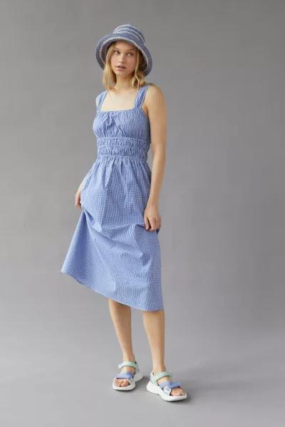 商品Urban Renewal|Urban Renewal Remnants Smocked Gingham Midi Dress,价格¥263,第1张图片