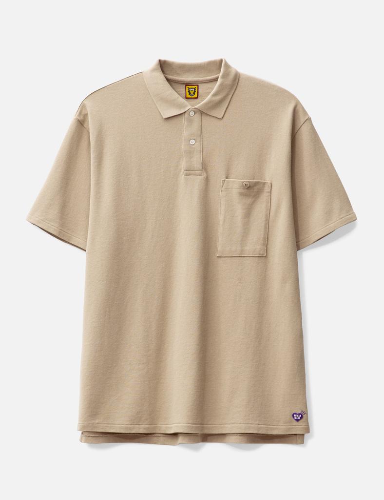 トップス HUMAN MADE BIG POLO SHIRT WHITE XXL HUMAN MADE BIG POLO SHIRT WHITE XXL