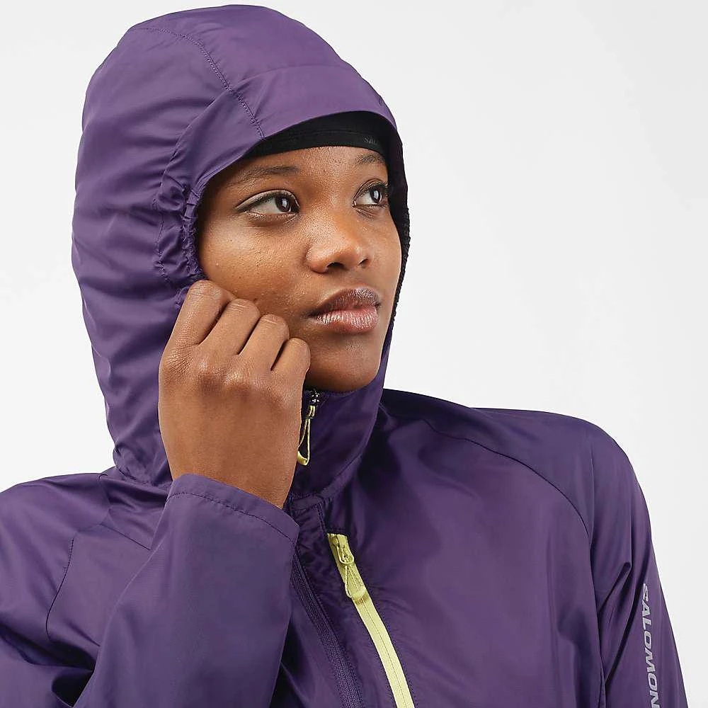 商品Salomon|Salomon Women's Bonatti Cross Full Zip Hoodie,价格¥495,第4张图片详细描述