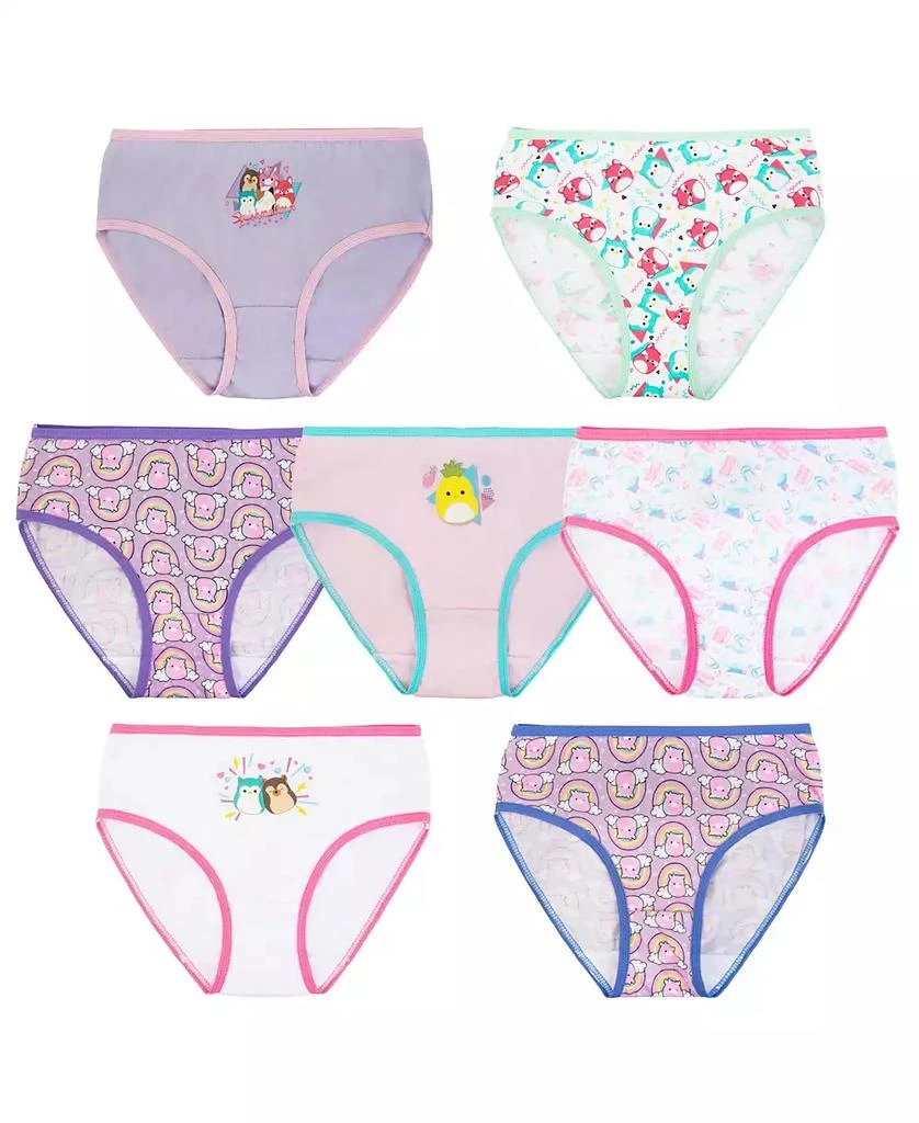 商品Handcraft|Squishmallows 7Pack Big Girls Underwear,价格¥121,第1张图片