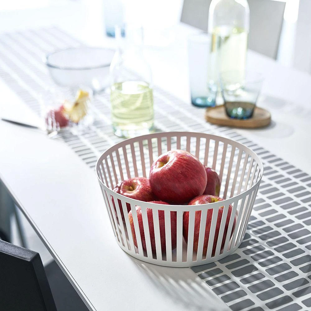 Tower Striped Steel Fruit Basket 商品