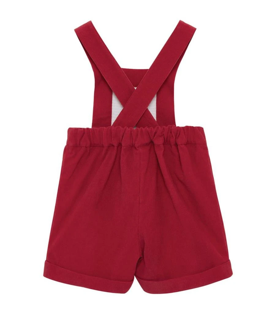 商品Trotters|Embroidered Alfie Dungarees (3-24 Months),价格¥438,第2张图片详细描述