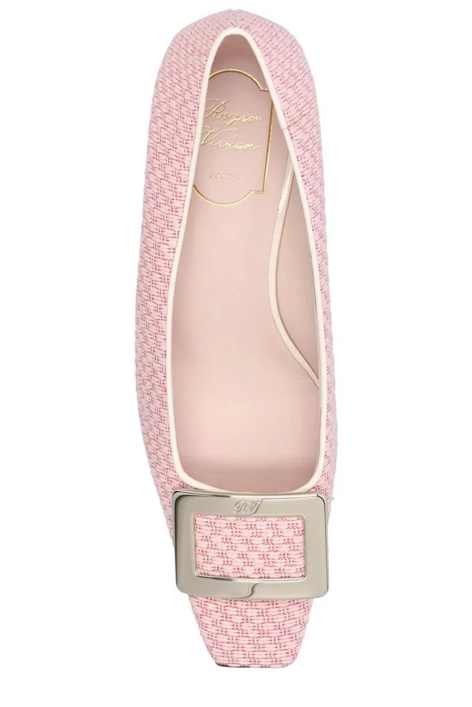 商品Roger Vivier|Roger Vivier Belle Vivier Buckle Piping Pumps,价格¥4131,第4张图片详细描述