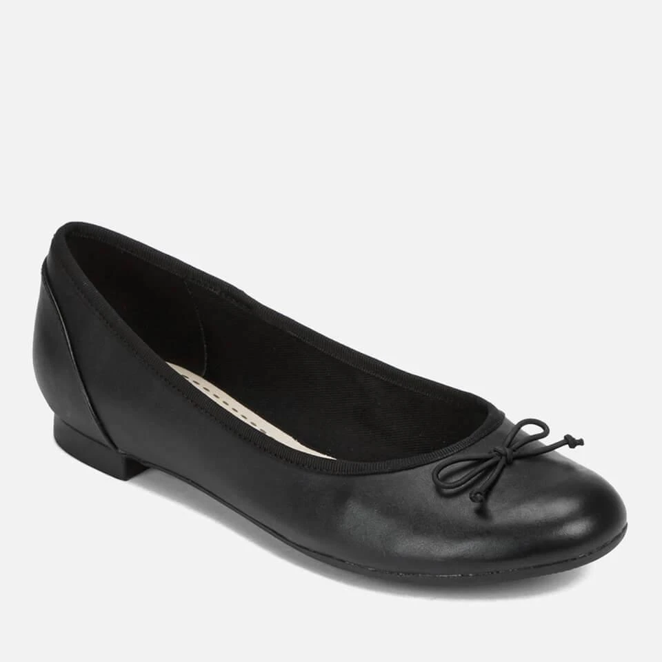 商品Clarks|Clarks 女士平底芭蕾鞋 - 黑色,价格¥332,第2张图片详细描述