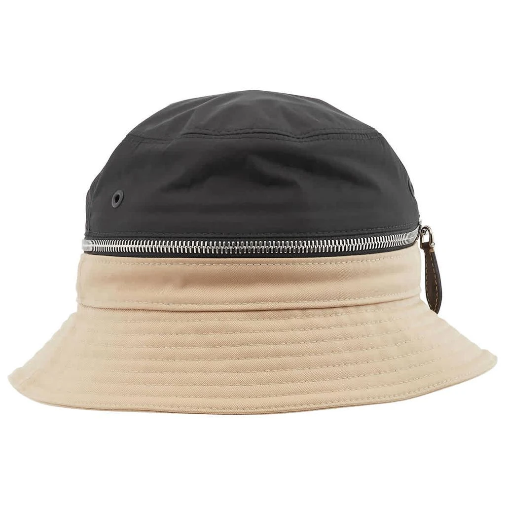 商品Burberry|Burberry Men's Soft Fawn Wide Brim Bucket Hat, Size Medium,价格¥910,第1张图片
