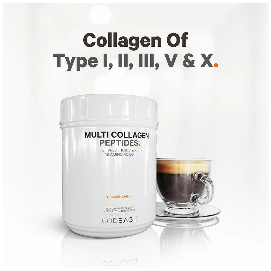 商品Codeage|Multi Collagen Protein Powder Peptides Unflavored,价格¥298,第3张图片详细描述