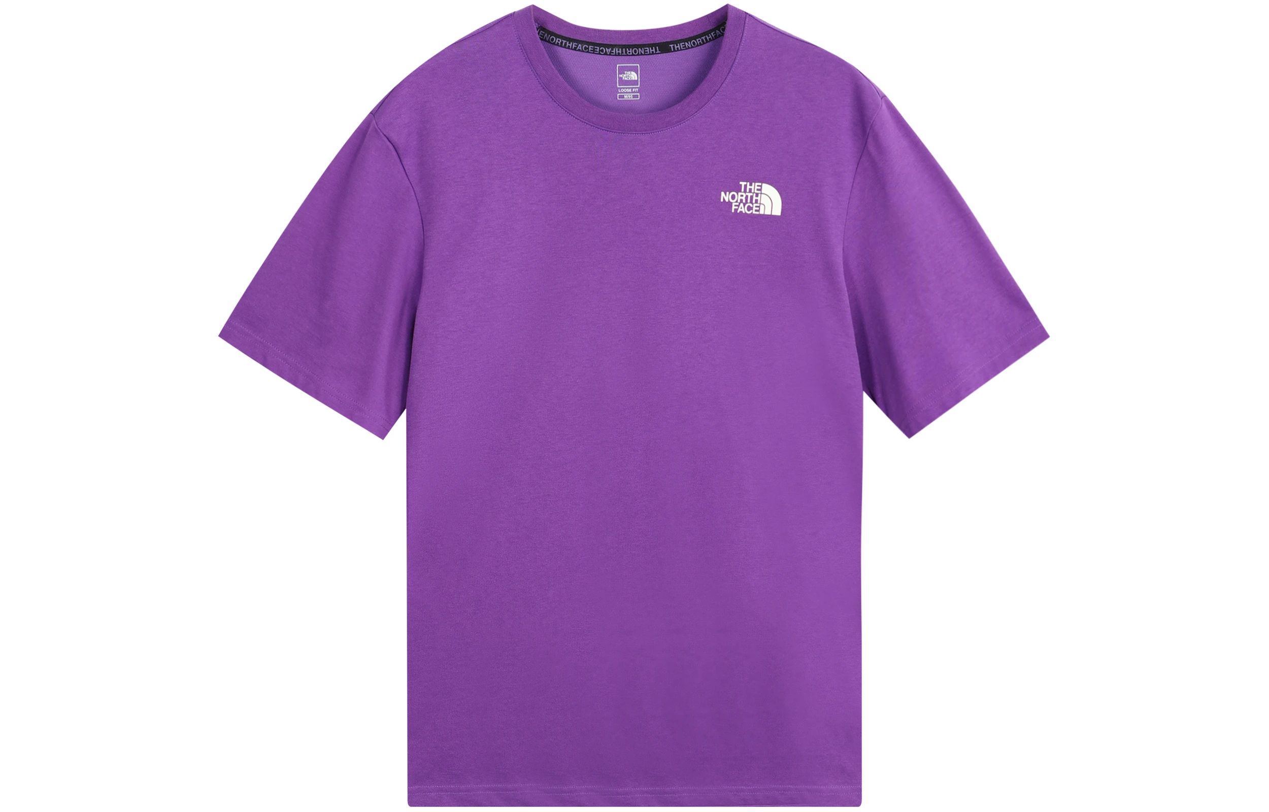 商品[国内直发] The North Face|北面  eco面料版 字母印花运动圆领短袖T恤 男女同款 紫色,价格¥472,第1张图片
