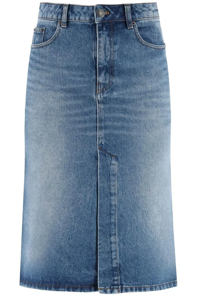 商品AMI|DENIM PENCIL SKIRT,价格¥1060,第1张图片