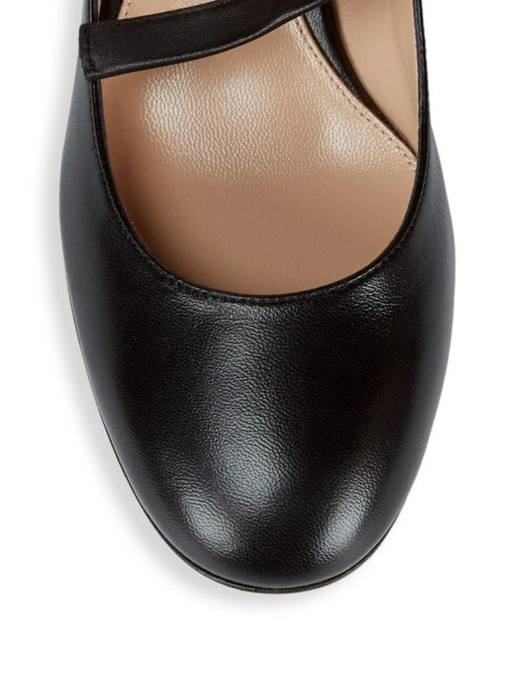 商品Gianvito Rossi|Lace-Up Leather Pumps,价格¥2050,第3张图片详细描述