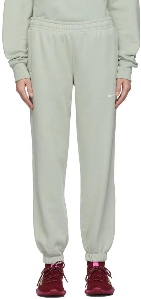 商品Adidas|SSENSE Exclusive Green Humanrace Basics Lounge Pants,价格¥283,第1张图片