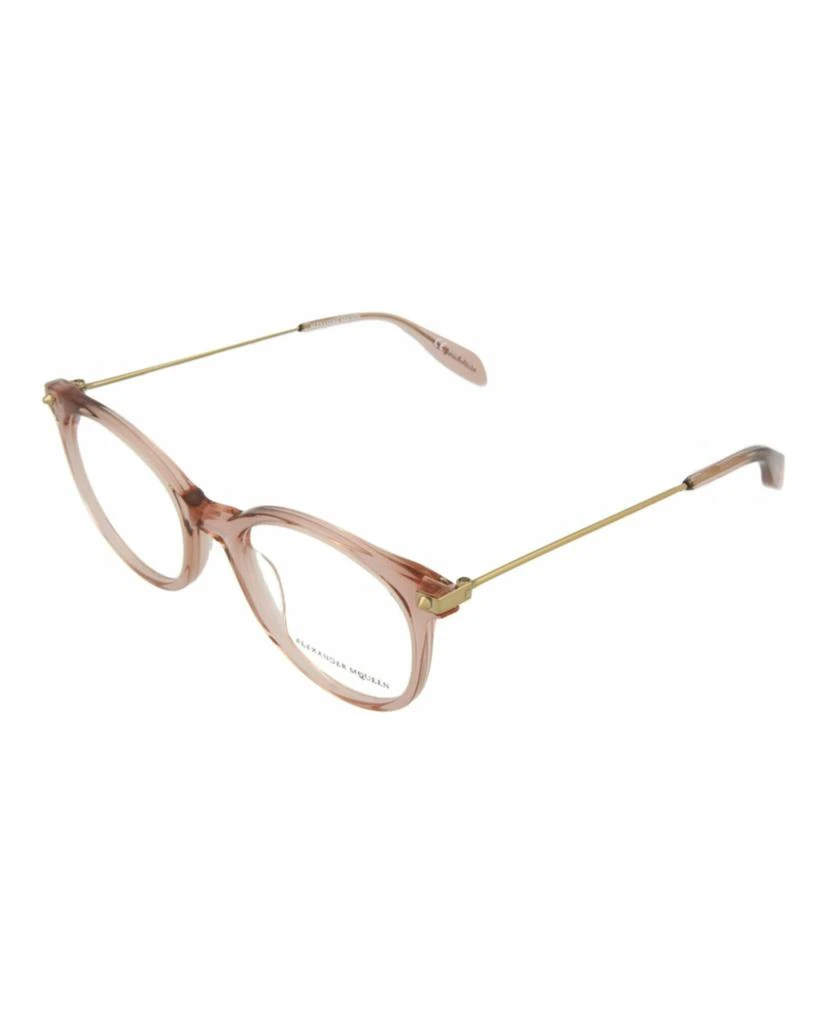 商品Alexander McQueen|Round Acetate Optical Glasses,价格¥808,第2张图片详细描述