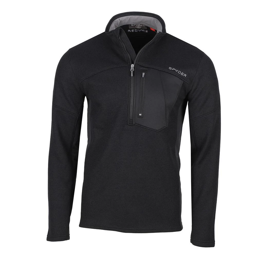 商品Spyder|Spyder Men's Bandit Hybrid 1/2 Zip Jacket,价格¥380,第4张图片详细描述