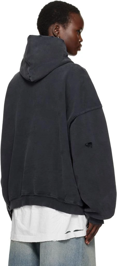 商品Balenciaga|黑色 Safety Pin Logo 连帽衫,价格¥20836,第3张图片详细描述