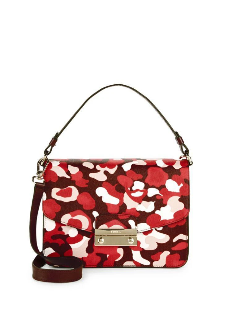 商品Furla|Camouflage Leather Crossbody Bag,价格¥1337,第1张图片