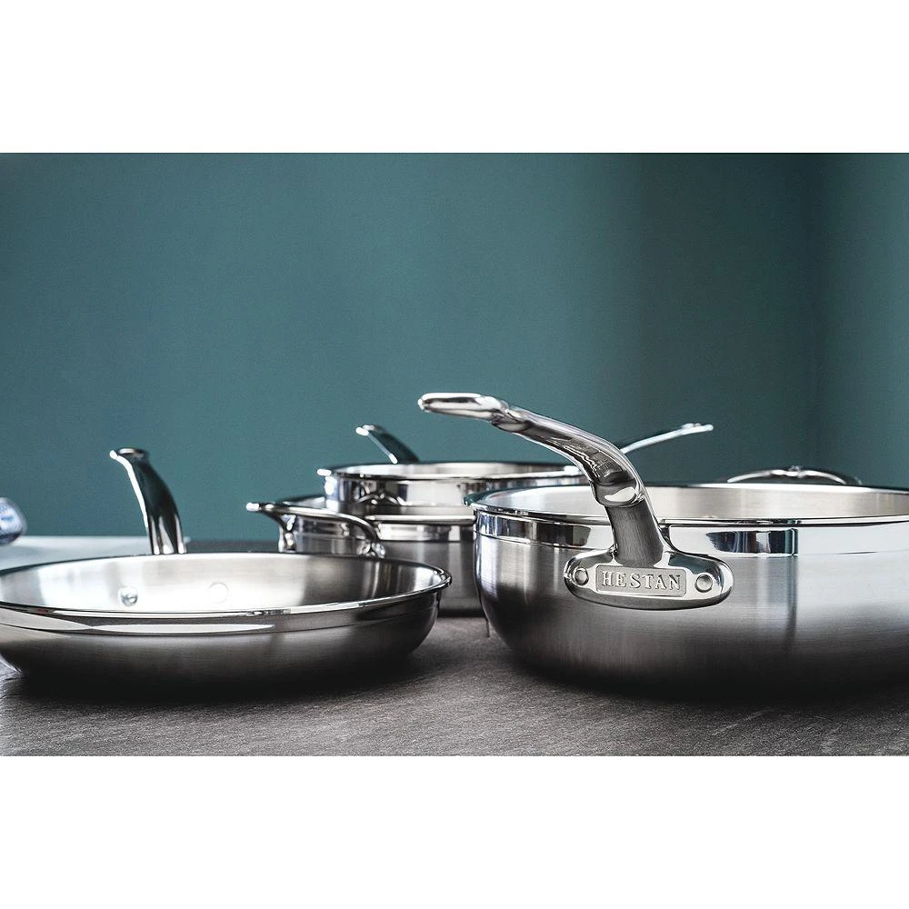 ProBond® Forged 10-Piece Professional Clad Stainless Steel Cookware Set with TITUM® Nonstick 商品