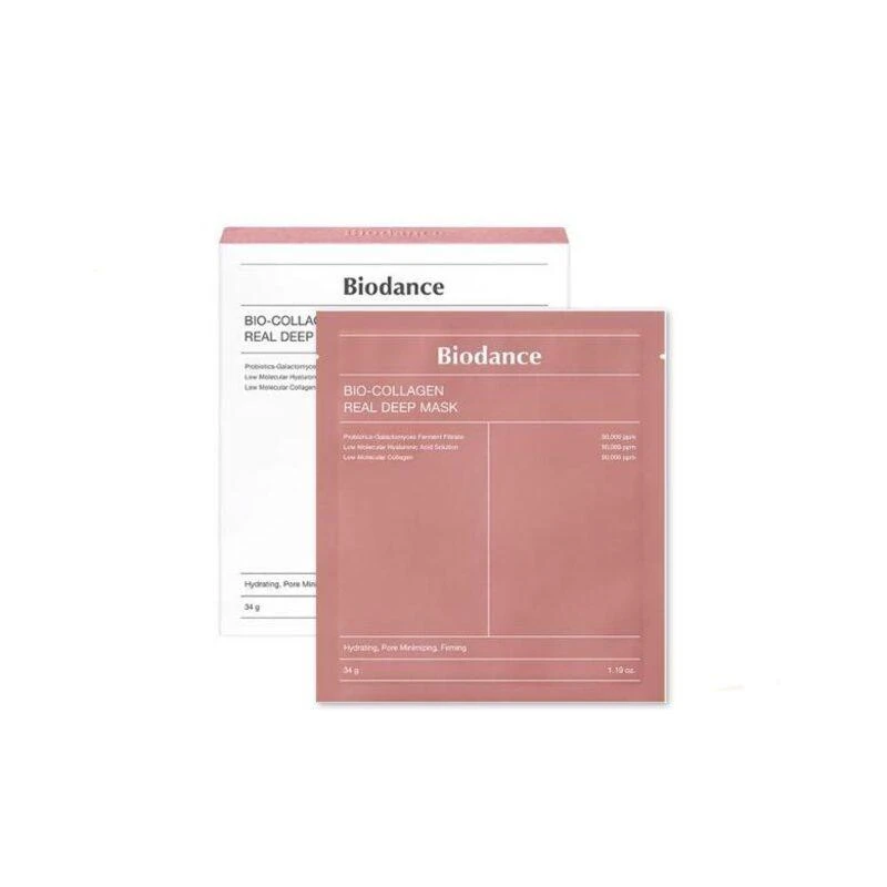 商品Biodance|Biodance 胶原蛋白紧致面膜 (8.5g x 4pc),价格¥254,第1张图片
