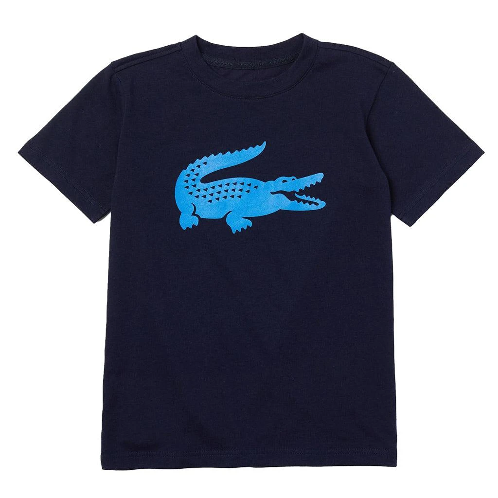 商品Lacoste|Navy Large Croc Graphic T-Shirt,价格¥173,第1张图片