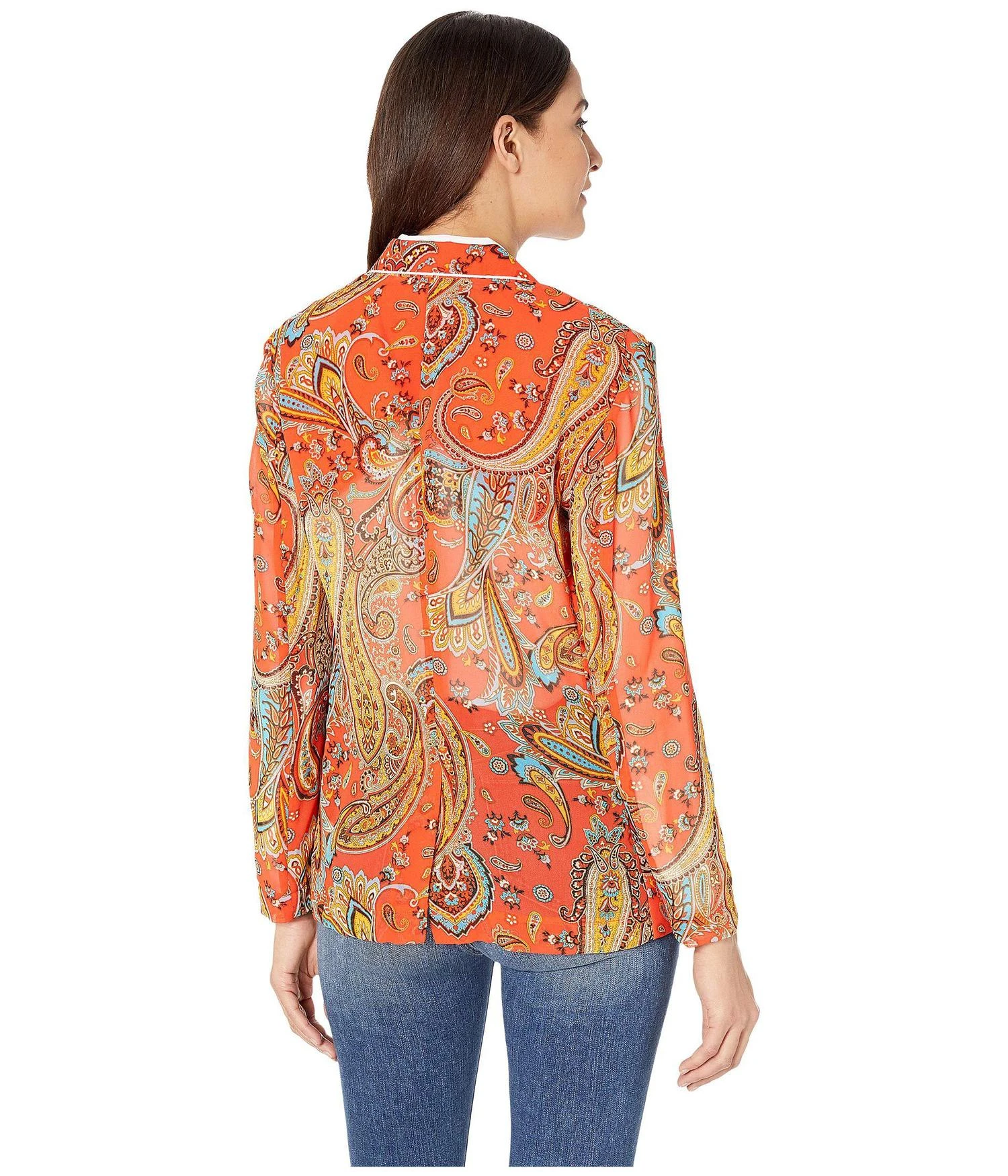 商品Juicy Couture|Rustic Paisley Blazer,价格¥169,第3张图片详细描述