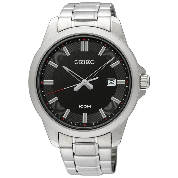 商品Seiko|Men's Special Value Stainless Steel Bracelet Watch 42mm,价格¥1317,第1张图片