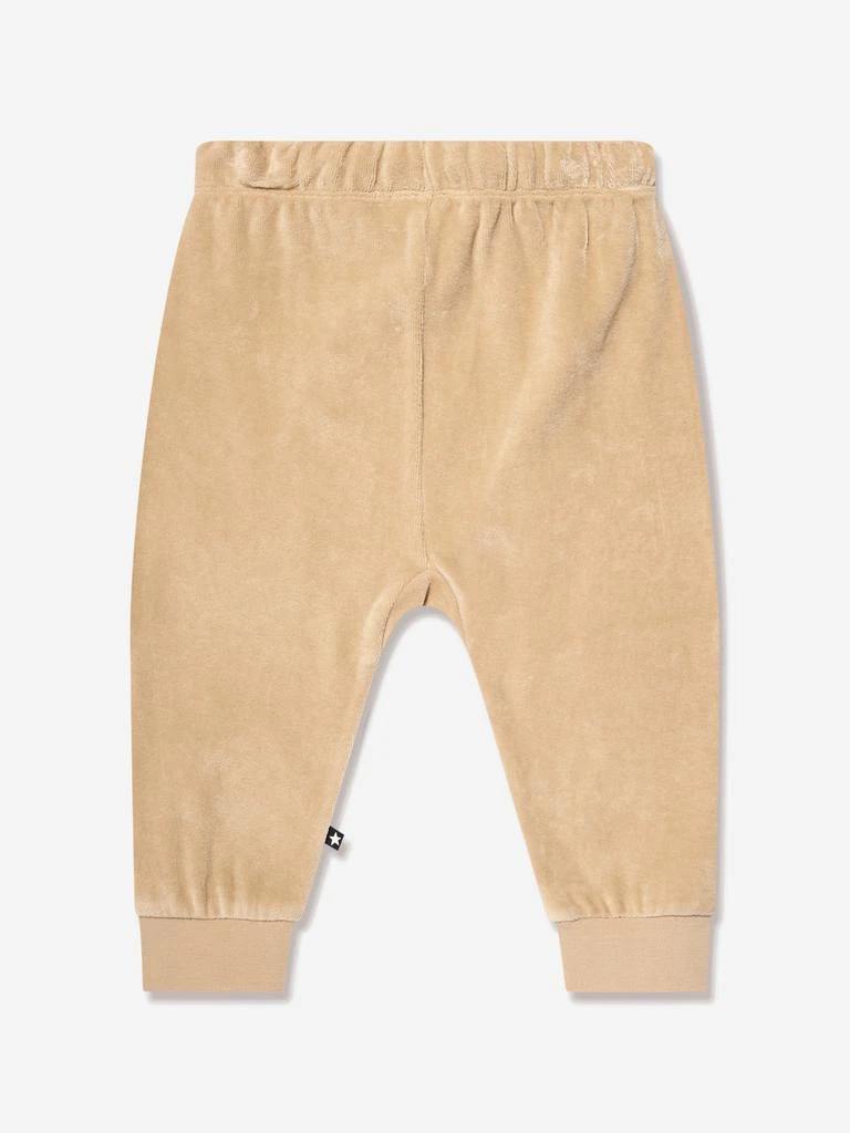 商品MOLO|Molo Kids Branded Joggers in Beige,价格¥160,第2张图片详细描述