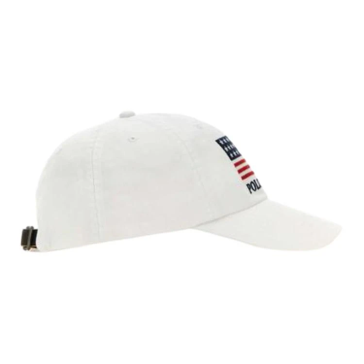 商品[国内直发] Ralph Lauren|拉夫劳伦 纯色休闲 鸭舌帽 男女同款 白色,价格¥700,第5张图片详细描述