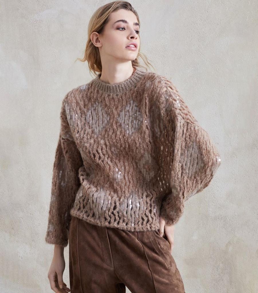 商品Brunello Cucinelli|Sequin Sweater,价格¥36001,第5张图片详细描述