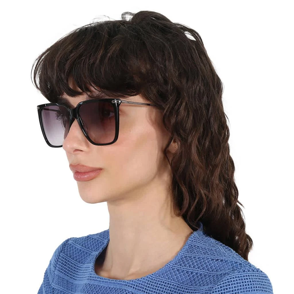 商品Calvin Klein|Calvin Klein Brown Gradient Square Ladies Sunglasses CK22531S 001 57,价格¥226,第2张图片详细描述