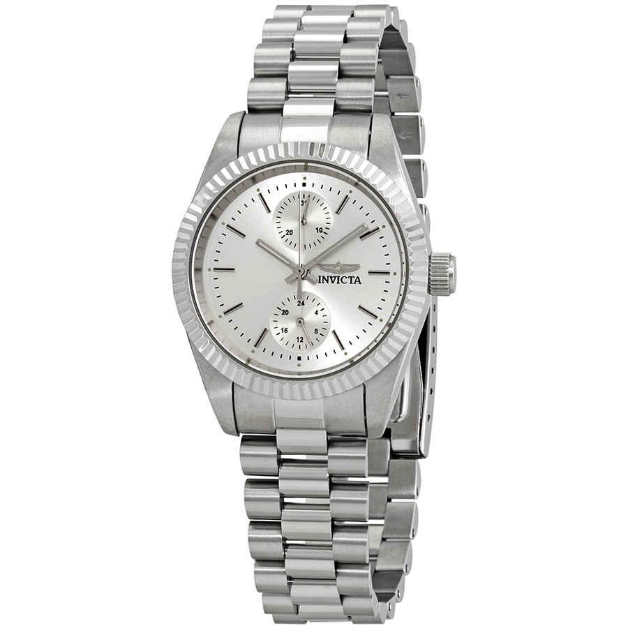 Invicta Specialty Quartz Silver Dial Ladies Watch 29437商品第1张图片规格展示