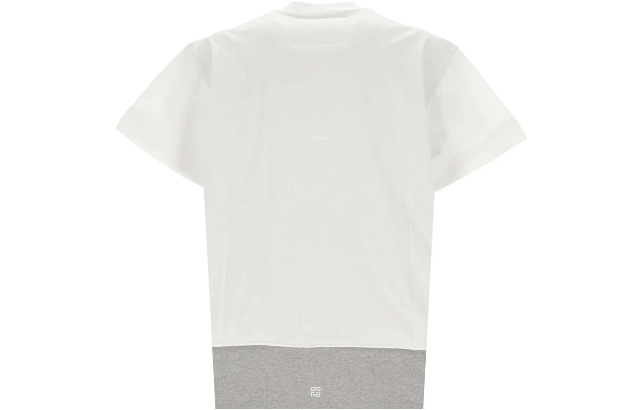 商品[国内直发] Givenchy|/纪梵希 SS23 字母Logo印标纯色合身短袖T恤 男款 白色,价格¥2527,第3张图片详细描述