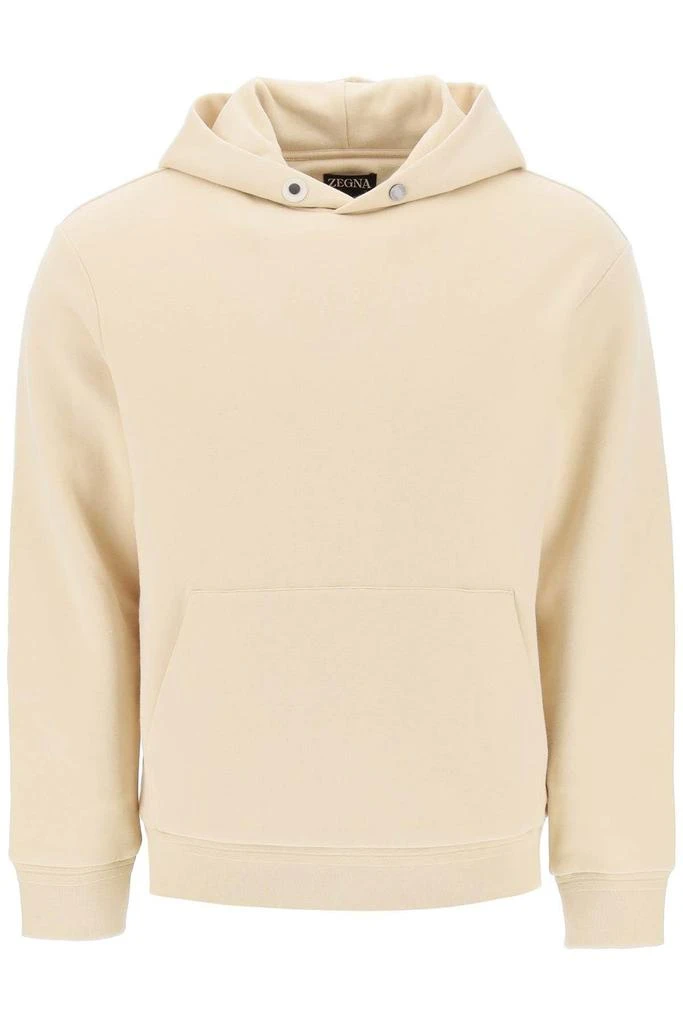 商品Zegna|Cotton and cashmere hoodie,价格¥3092,第1张图片