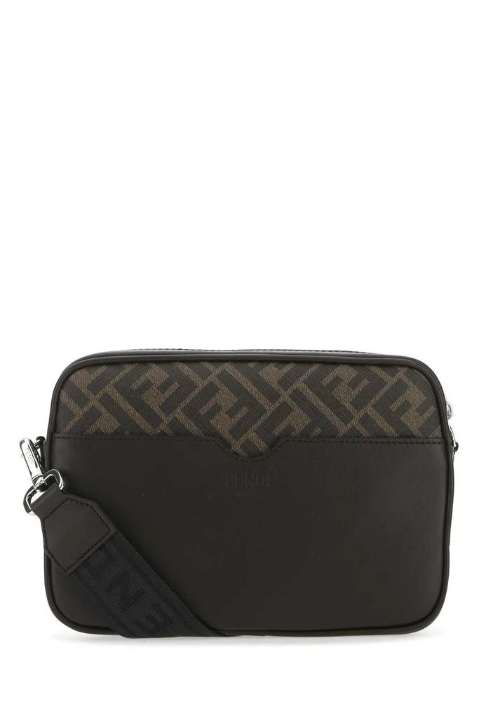 商品Fendi|Fendi FF Logo Print Shoulder Bag,价格¥5401,第2张图片详细描述