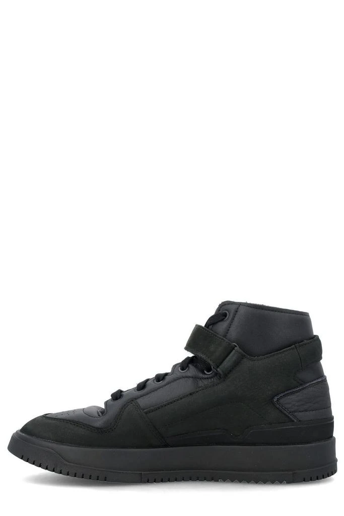 商品Adidas|Adidas Originals Logo Embossed Panelled High Top Sneakers,价格¥1418,第2张图片详细描述