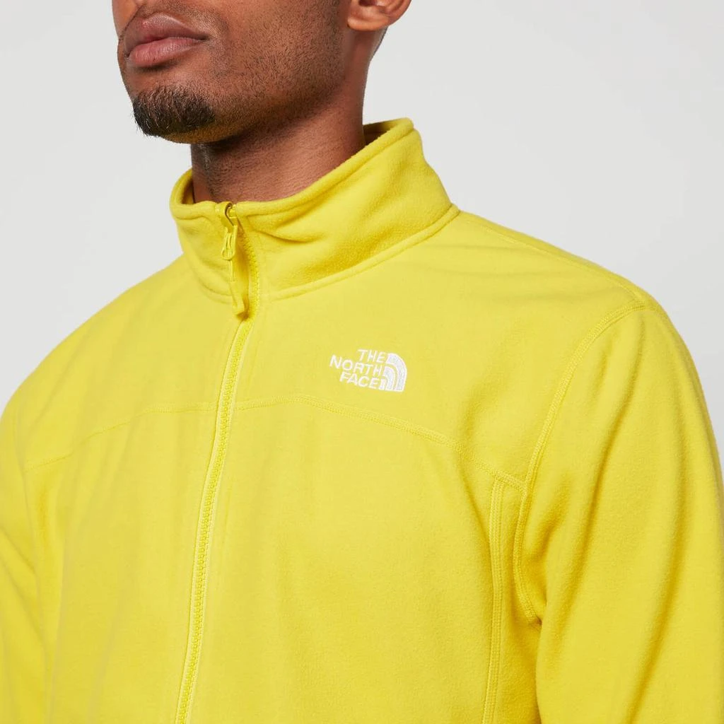 商品The North Face|The North Face Men's 100 Glacier 1/4 Zip Fleece - Acid Yellow,价格¥248,第4张图片详细描述