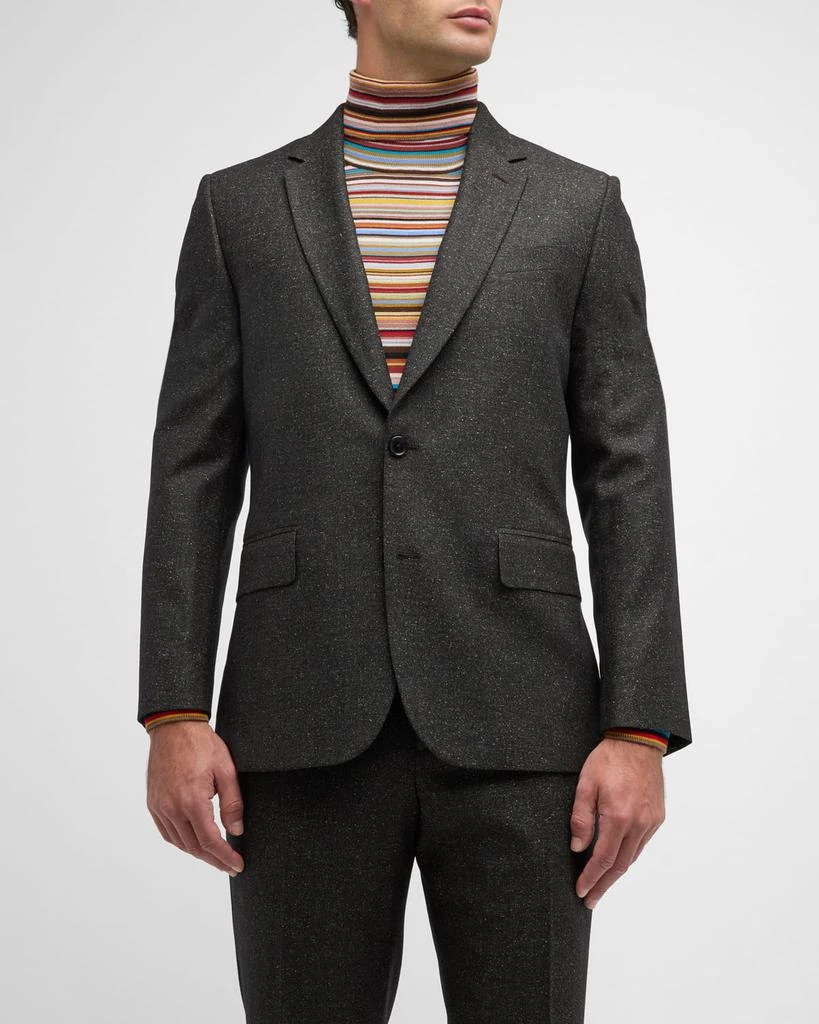 商品Paul Smith|Men's Donegal Slim Two-Piece Suit,价格¥11270,第3张图片详细描述