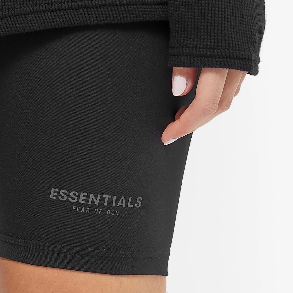 商品Essentials|Fear of God ESSENTIALS Athletic Biker Short - Black,价格¥627,第2张图片详细描述