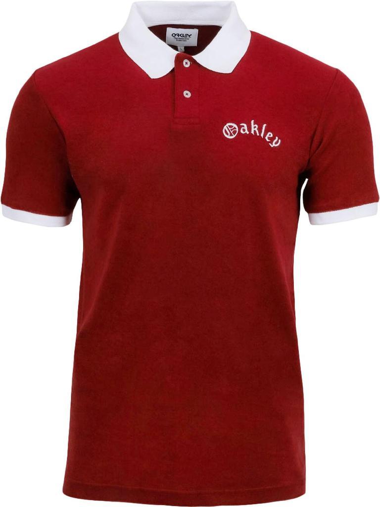 商品Oakley|Mens Terry Cloth Short Sleeve Polo Shirt,价格¥165,第1张图片