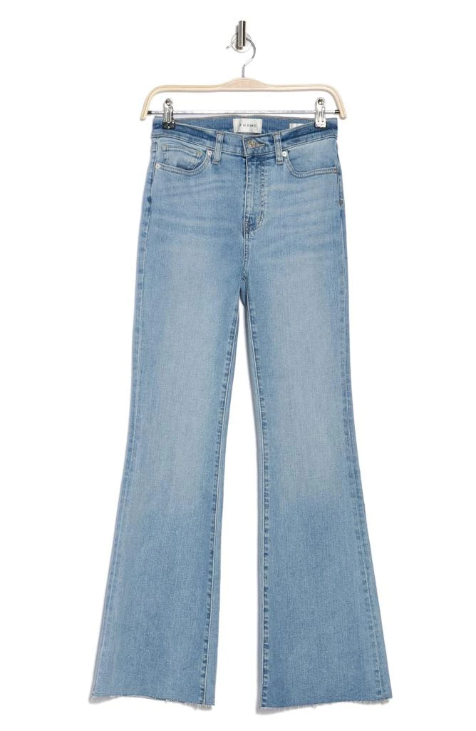 商品FRAME|Le Easy Raw Hem Flare Leg Jeans,价格¥614,第3张图片详细描述