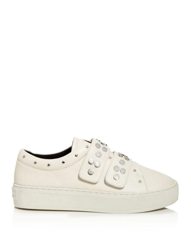 商品Rebecca Minkoff|Women's Natasha Leather Studded Sneakers,价格¥494,第2张图片详细描述