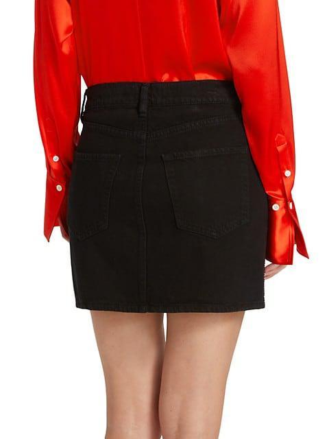 商品FRAME|Frame Atelier Studded Le Mini Skirt,价格¥3568,第7张图片详细描述