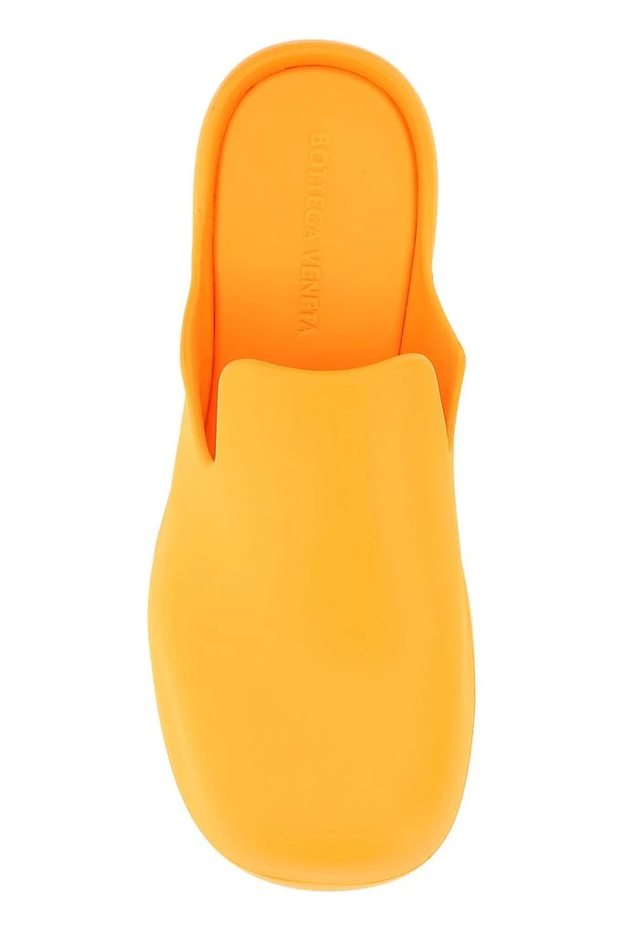 商品Bottega Veneta|Orange rubber Flash mules,价格¥5251,第3张图片详细描述