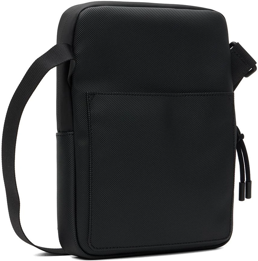 商品Lacoste|Black Zip Crossbody Bag,价格¥740,第3张图片详细描述