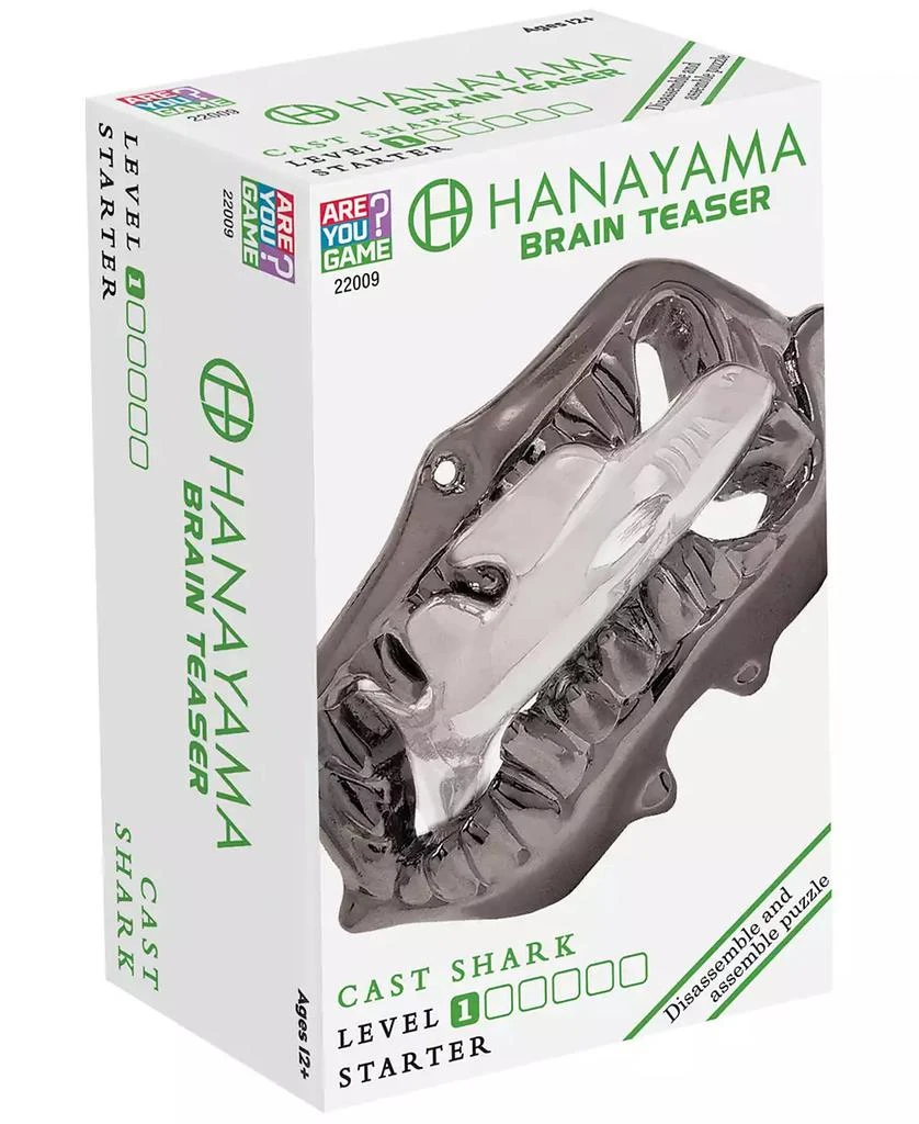 商品AreYouGame|Hanayama Level 1 Cast Puzzle, 2 Piece - Shark,价格¥97,第2张图片详细描述