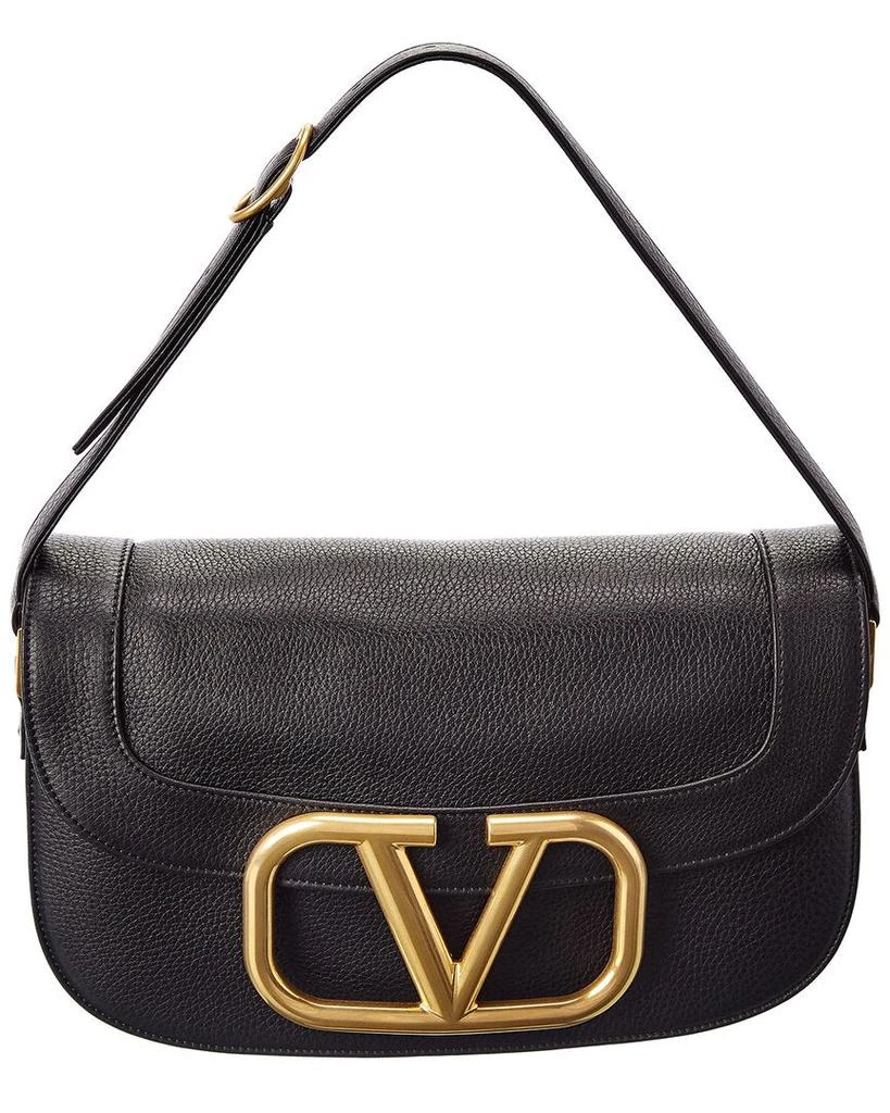 商品Valentino|Valentino Supervee Large Grainy Leather Shoulder Bag,价格¥13559,第1张图片