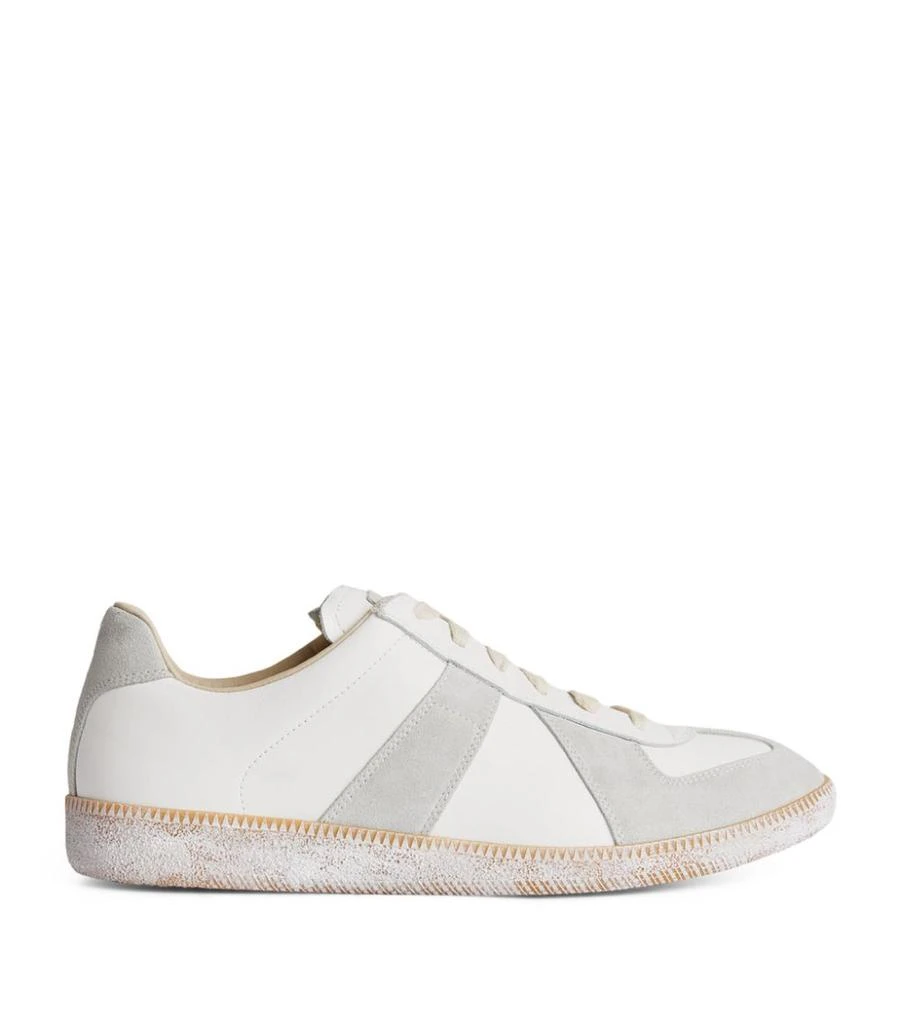 商品MAISON MARGIELA|Leather Replica Low-Top Sneakers,价格¥4810,第1张图片