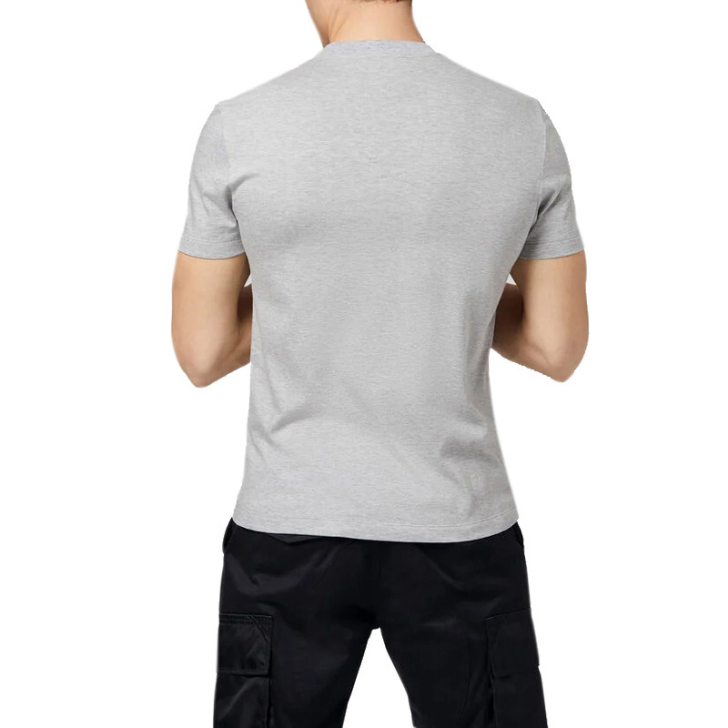 VERSACE 范思哲 男士灰色印花短袖T恤 A87381-A228806-A8026商品第3张图片规格展示