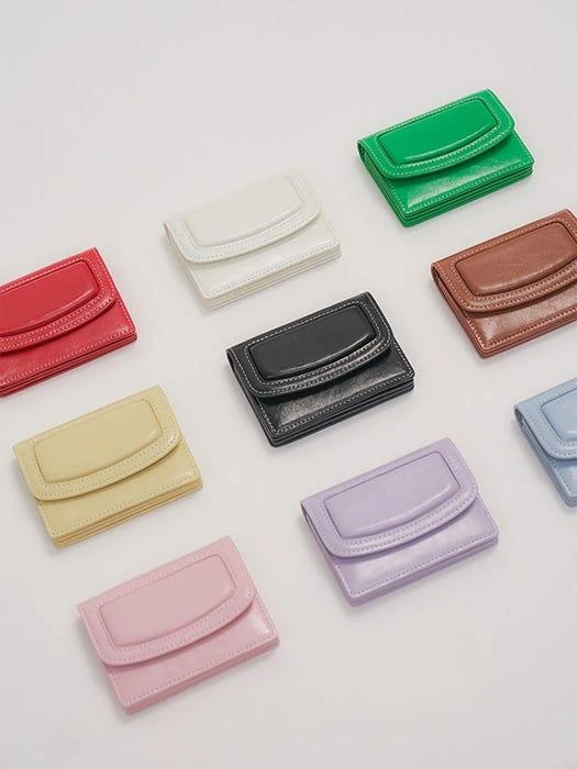 商品LE MASQUE|Palette Card Wallet_Baby Pink,价格¥718,第3张图片详细描述