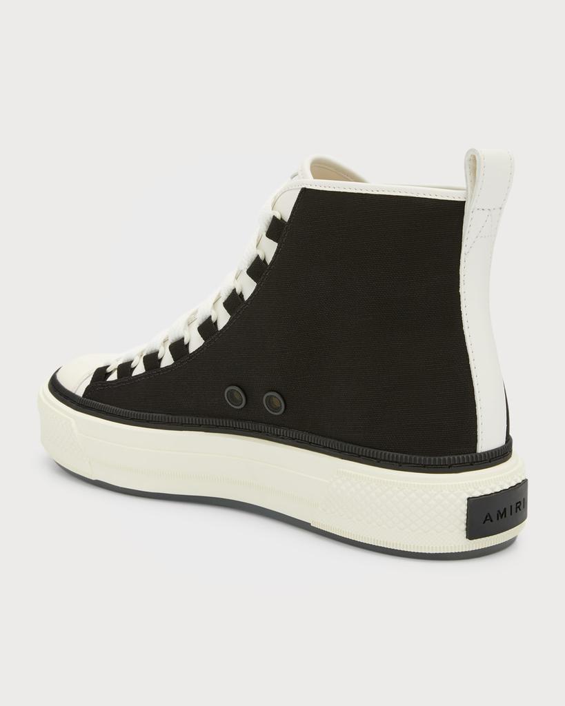 Men's MA Court Canvas High-Top Sneakers商品第3张图片规格展示