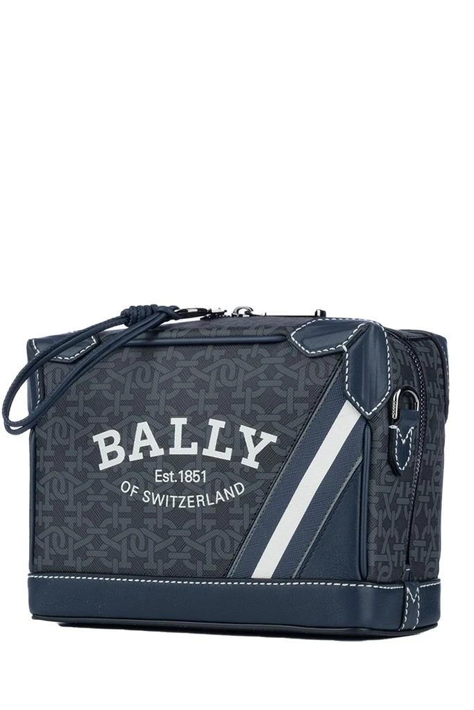 商品Bally|Bally Logo-Printed Zipped Shoulder Bag,价格¥4582,第3张图片详细描述
