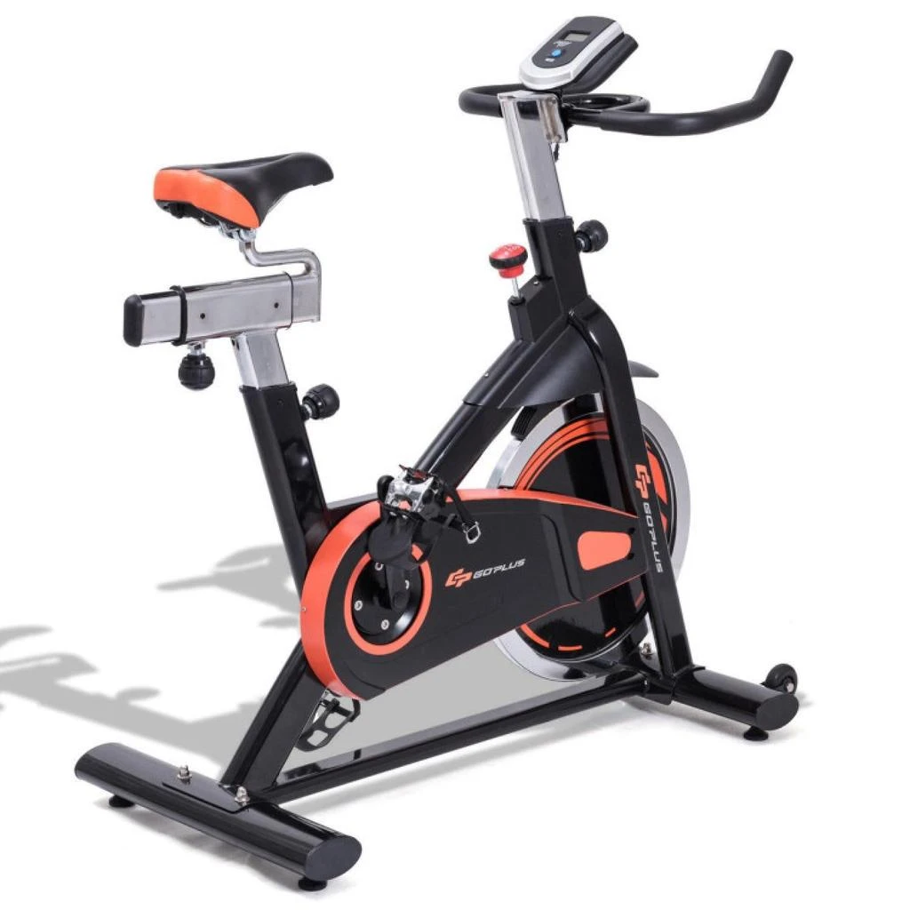 商品Hivvago|Indoor Fixed Aerobic Fitness Exercise Bicycle with Flywheel and LCD Display,价格¥2408,第2张图片详细描述